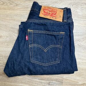 Levi's Dark Indigo Men's Straight Jeans 30x32